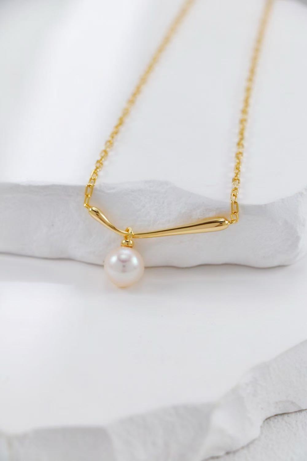 S925 Pearl Necklaces